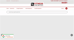 Desktop Screenshot of fitnessunlimited.net